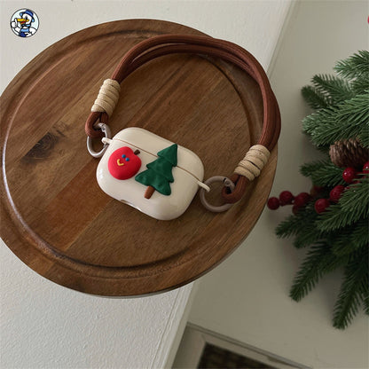 Festive Christmas AirPods Case – Perfect for AirPods 3 & AirPods Pro | Holiday Tech Gift - cleenova