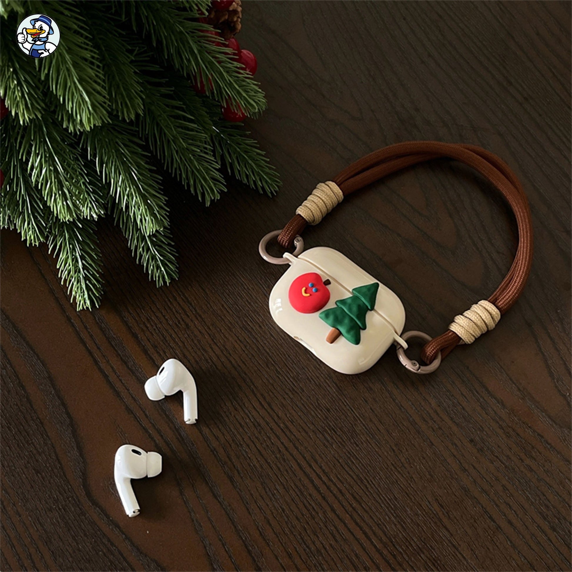 Festive Christmas AirPods Case – Perfect for AirPods 3 & AirPods Pro | Holiday Tech Gift - cleenova